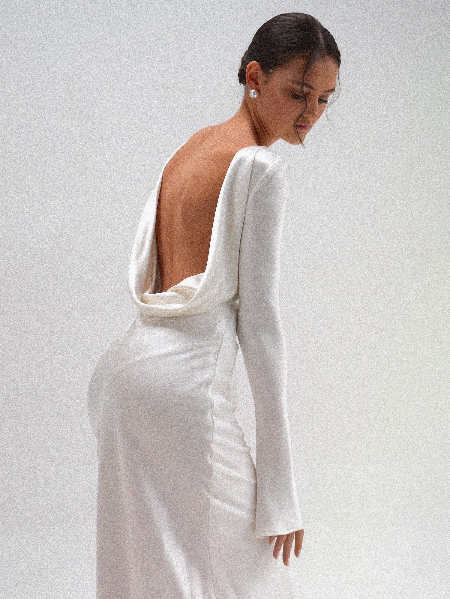how to cut long dress How to Cut and Sew a Pencil Long Dress With a 360 degrees Flare