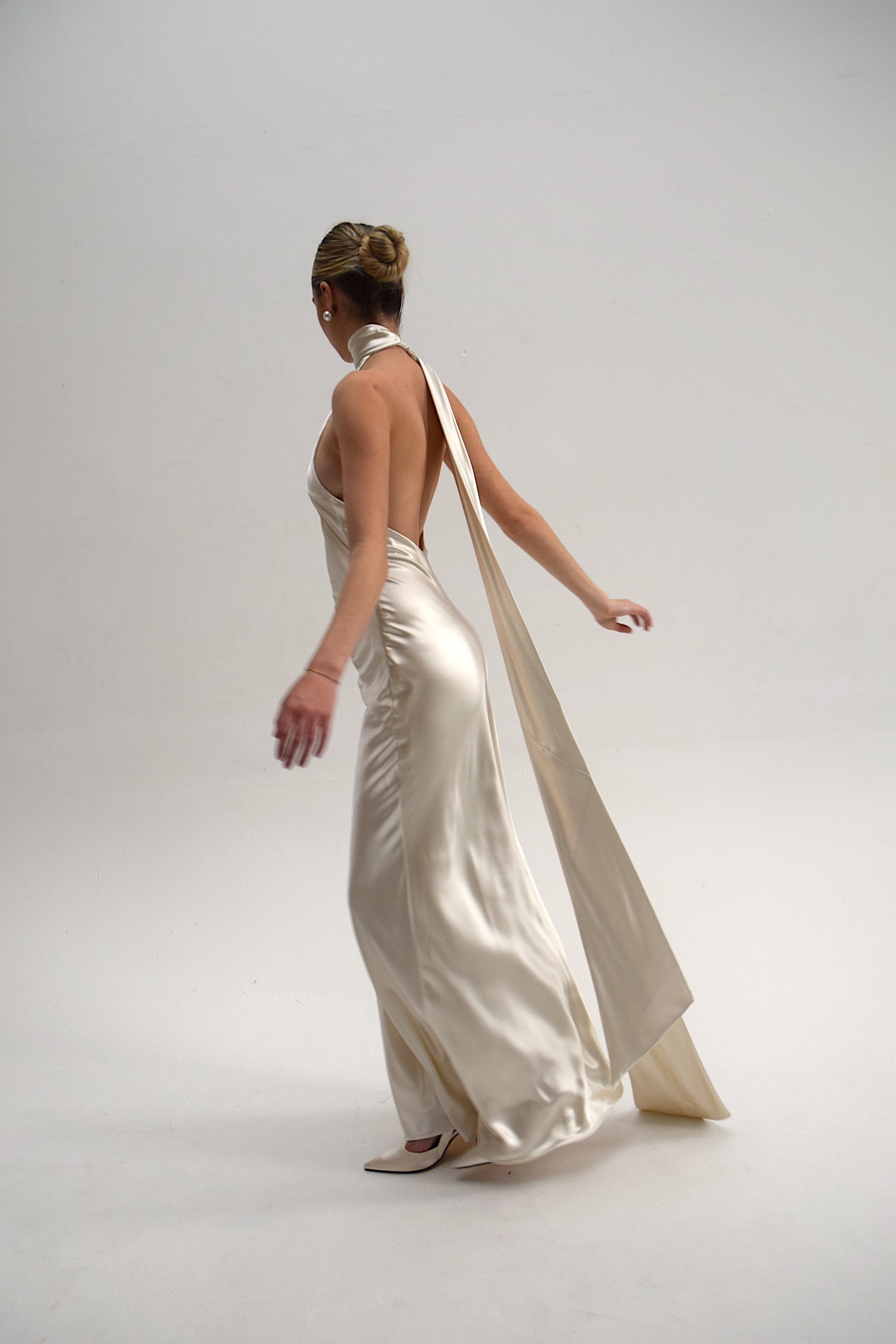 Uma Gown Silk | Sample Sale