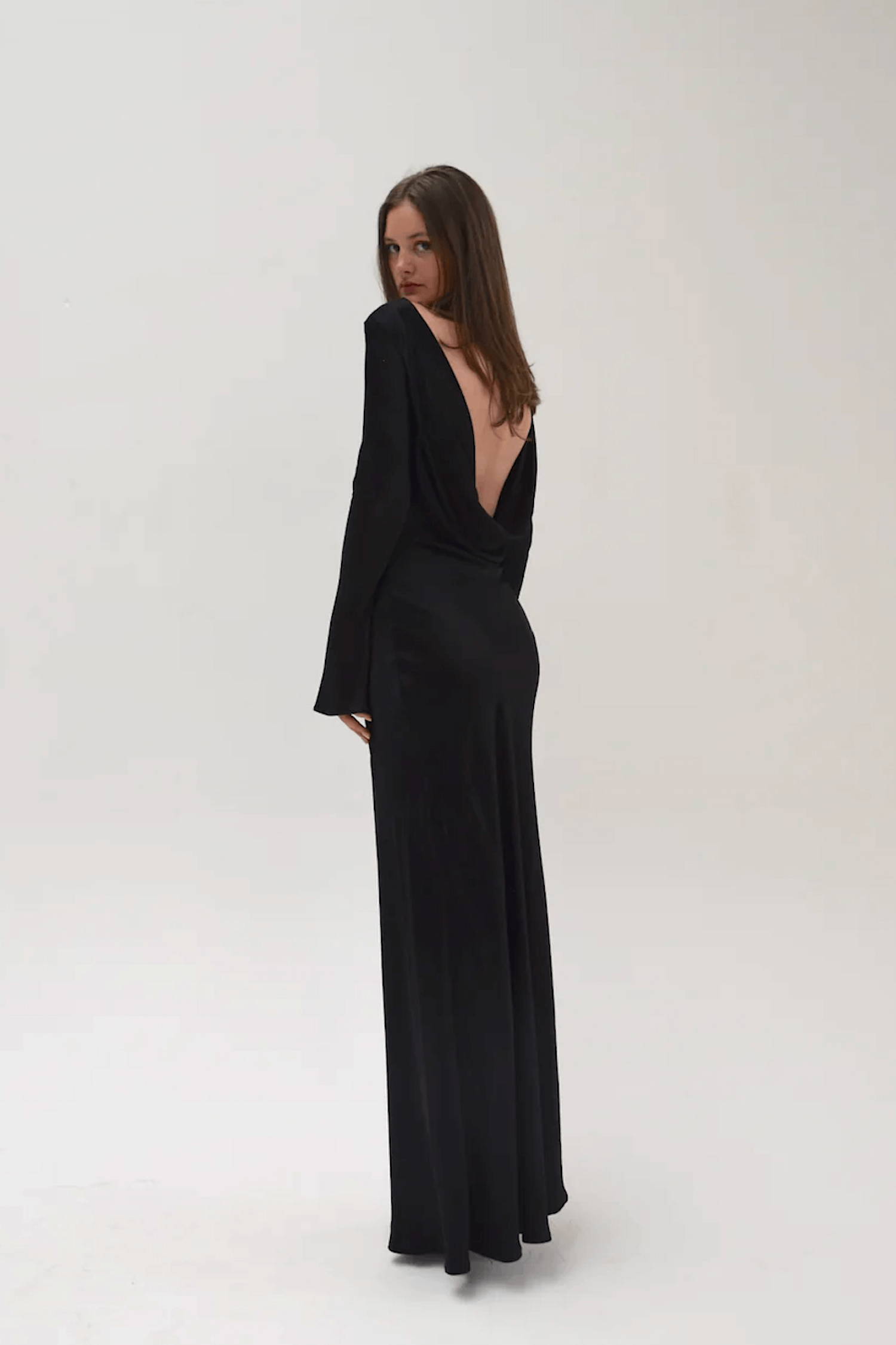 eden formal dresses Eden | Bottle Green High-Neck Maxi Dress With Ruched Detailing